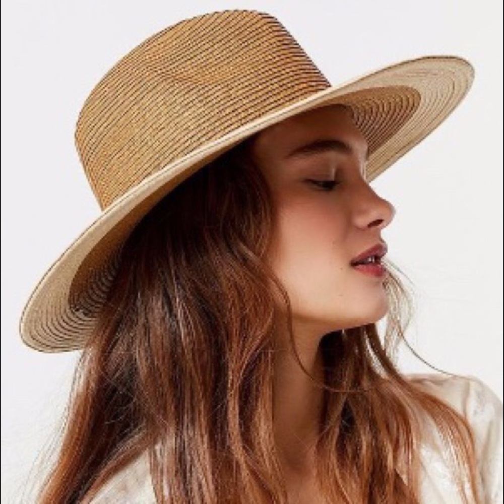 Urban Outfitters Colorblocked Wide Brim Rancher - Picture 2 of 5